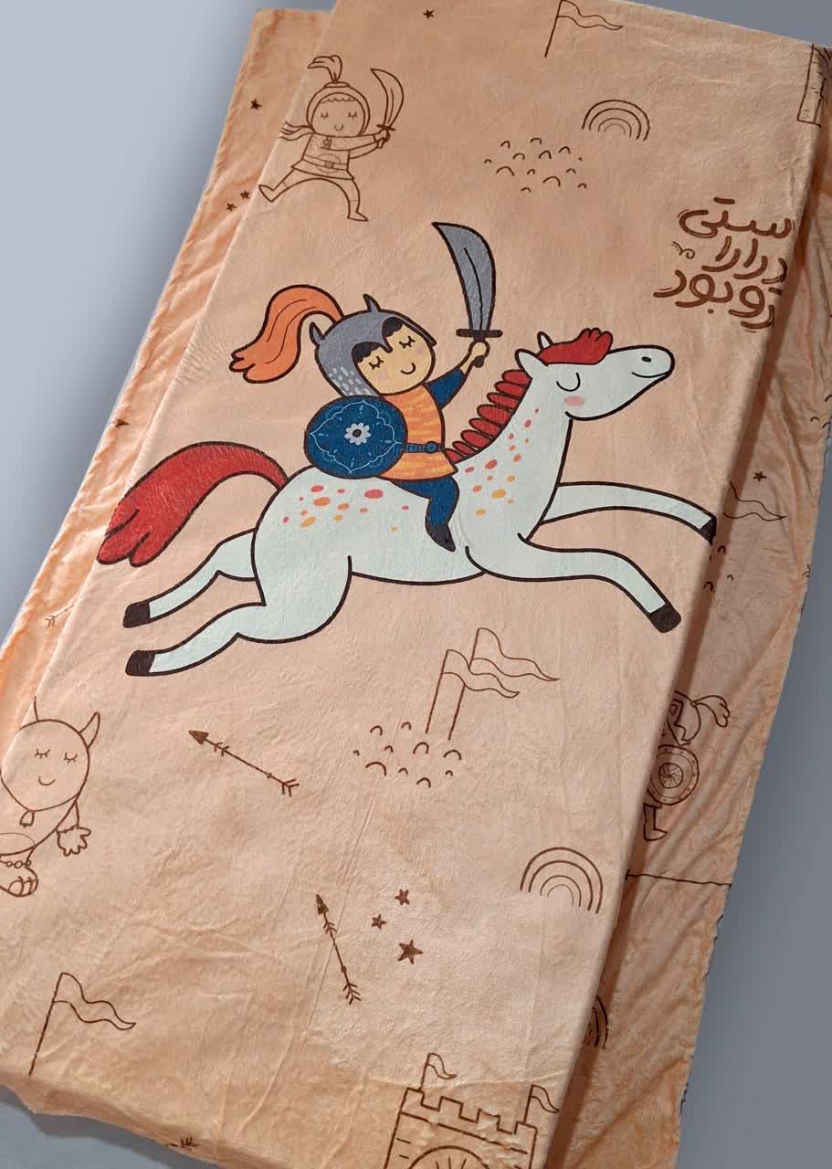 پتو مسافرتی ژله ای طرح زنیرو