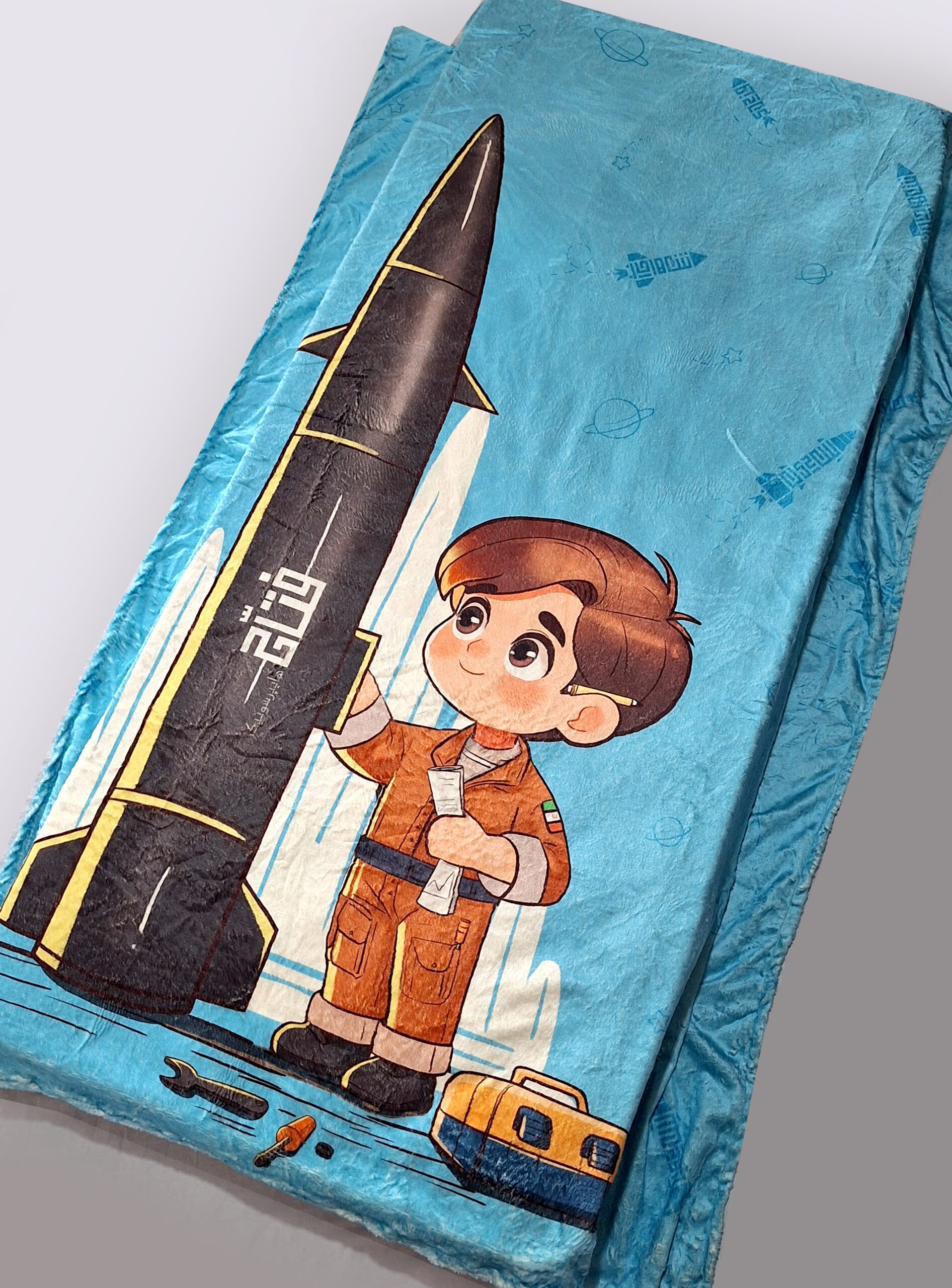 پتو ژله ای طرح موشک فتاح